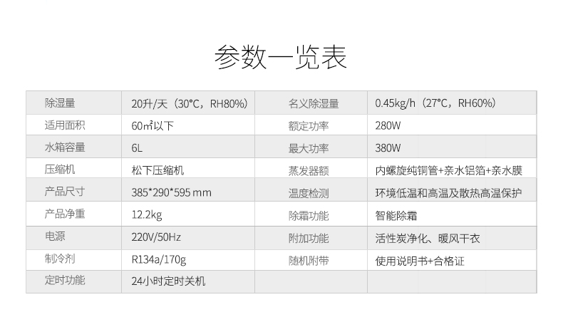 除濕機,德業除濕機